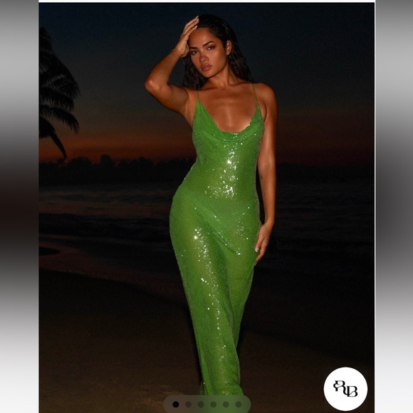 Rat and boa Gaia dress - Picture 2 of 4